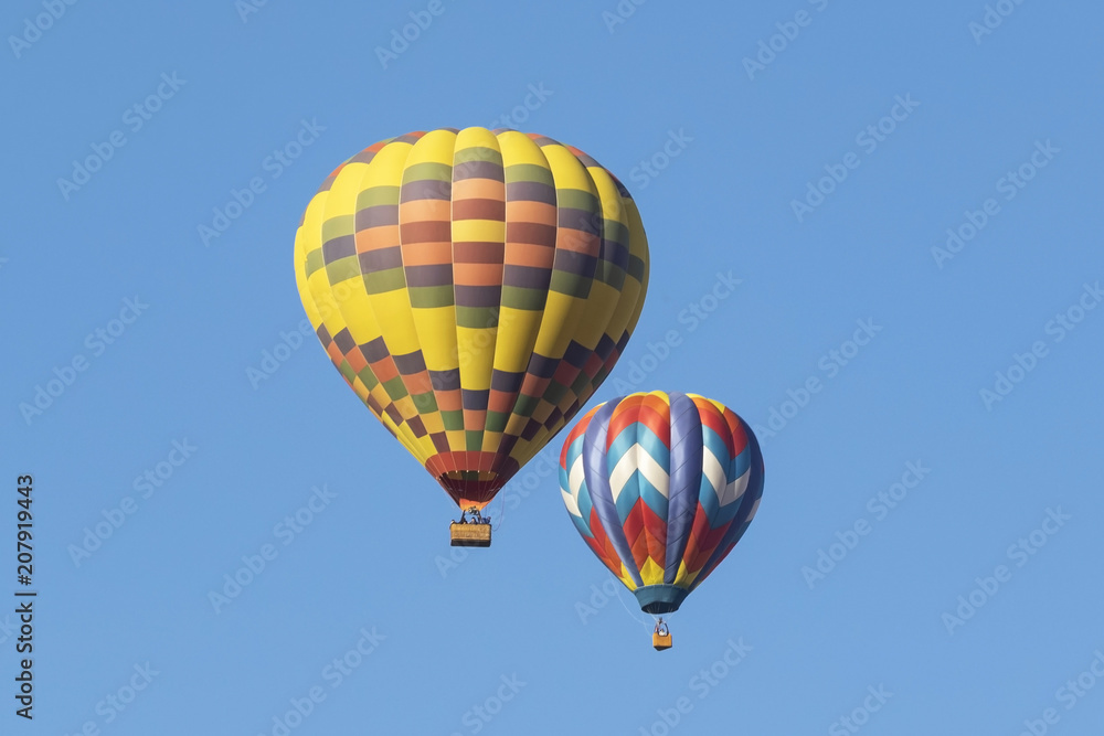 Obraz premium Hot air balloon rides at the Balloon Festival in Temecula, California