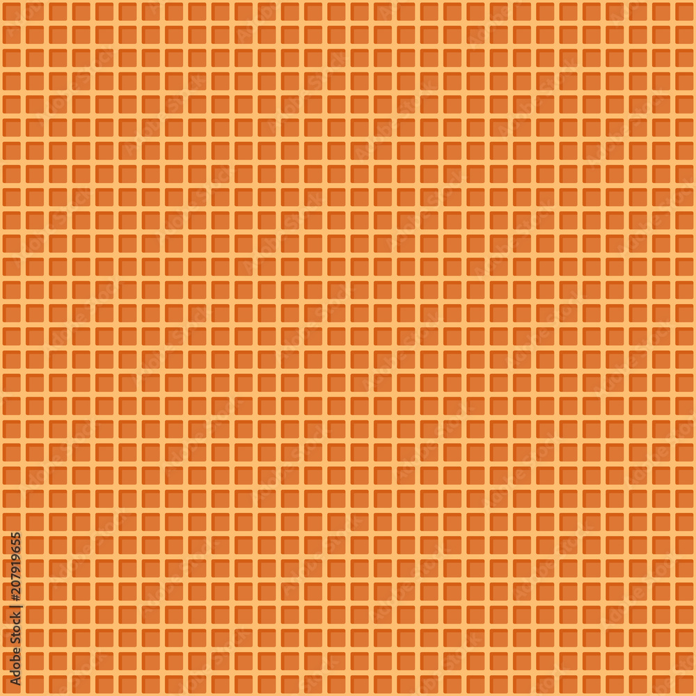 Waffle Seamless Background Pattern. Vector Waffle Seamless Background Pattern. Vector