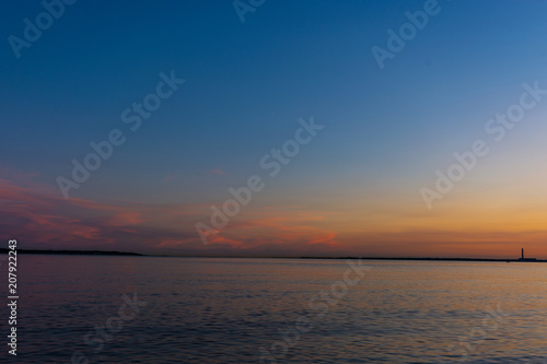 beautiful colour after the sunset