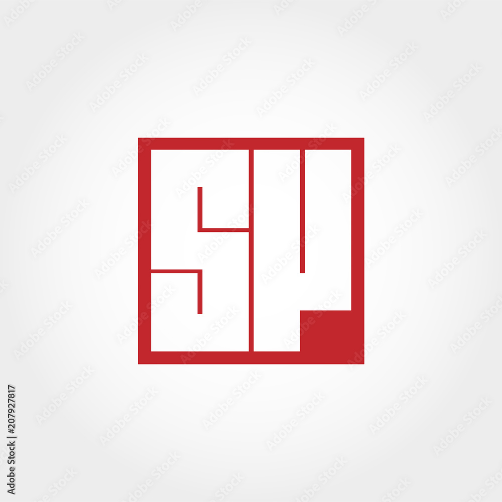 Initial Letter SV Logo Template Vector Design Initial Letter SV Logo Template Vector Design