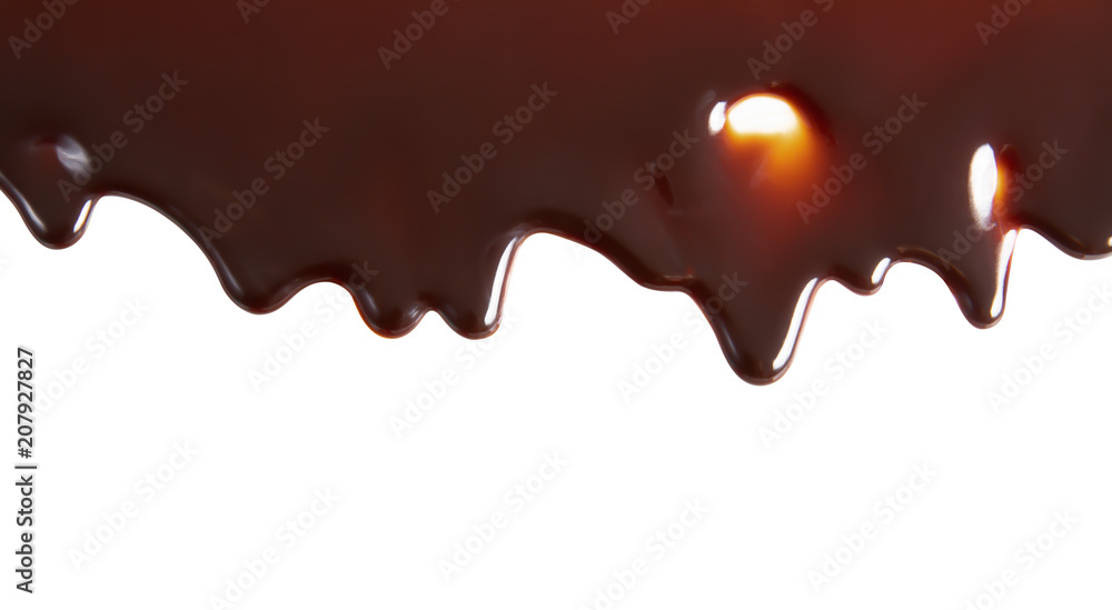 melt chocolate drop on white background, texture, pattern melt chocolate drop on white background, texture, pattern