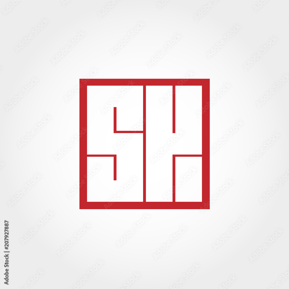 Initial Letter SK Logo Template Vector Design Initial Letter SK Logo Template Vector Design