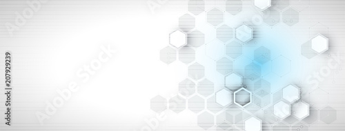 Artificial intelligence. Technology web background. Virtual concept