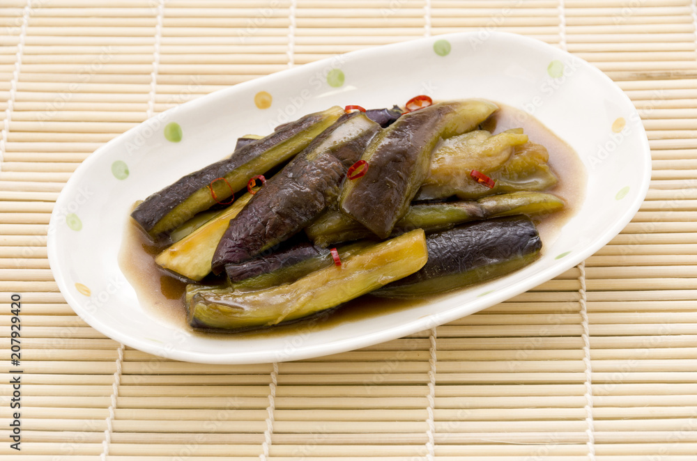 茄子甘辛醤油炒め 茄子甘辛醤油炒め
