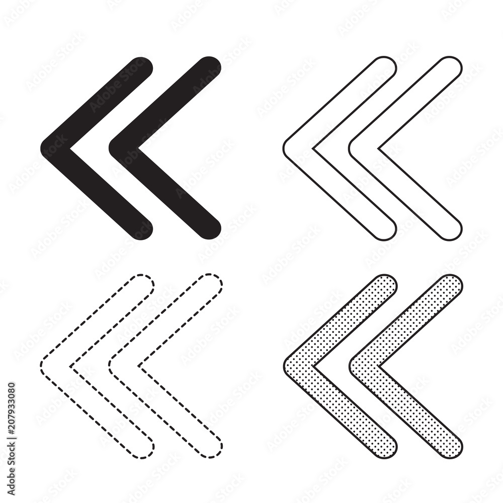 Obraz premium Arrow Icon vector