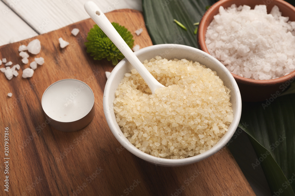 Natural cosmetics for home or salon spa treatment Natural cosmetics for home or salon spa treatment