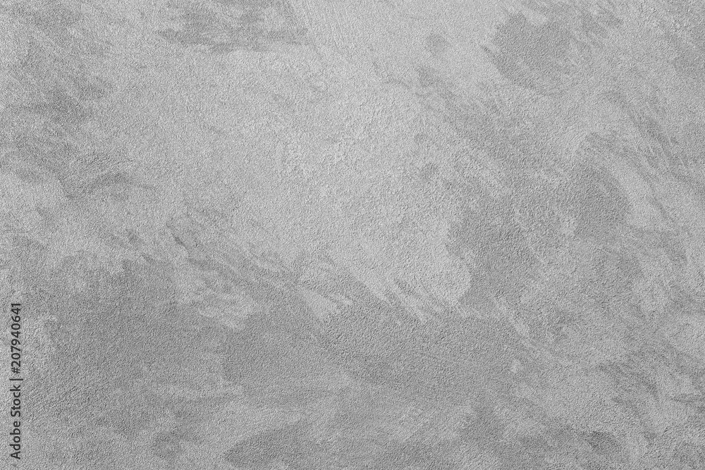 Naklejka Texture of gray and white decorative plaster.