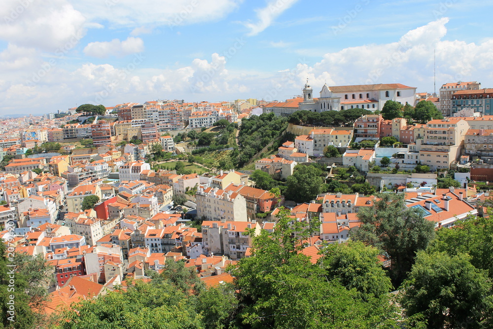Panorama sur Lisbonne