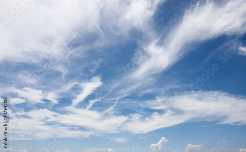 Blue sky and Clouds background