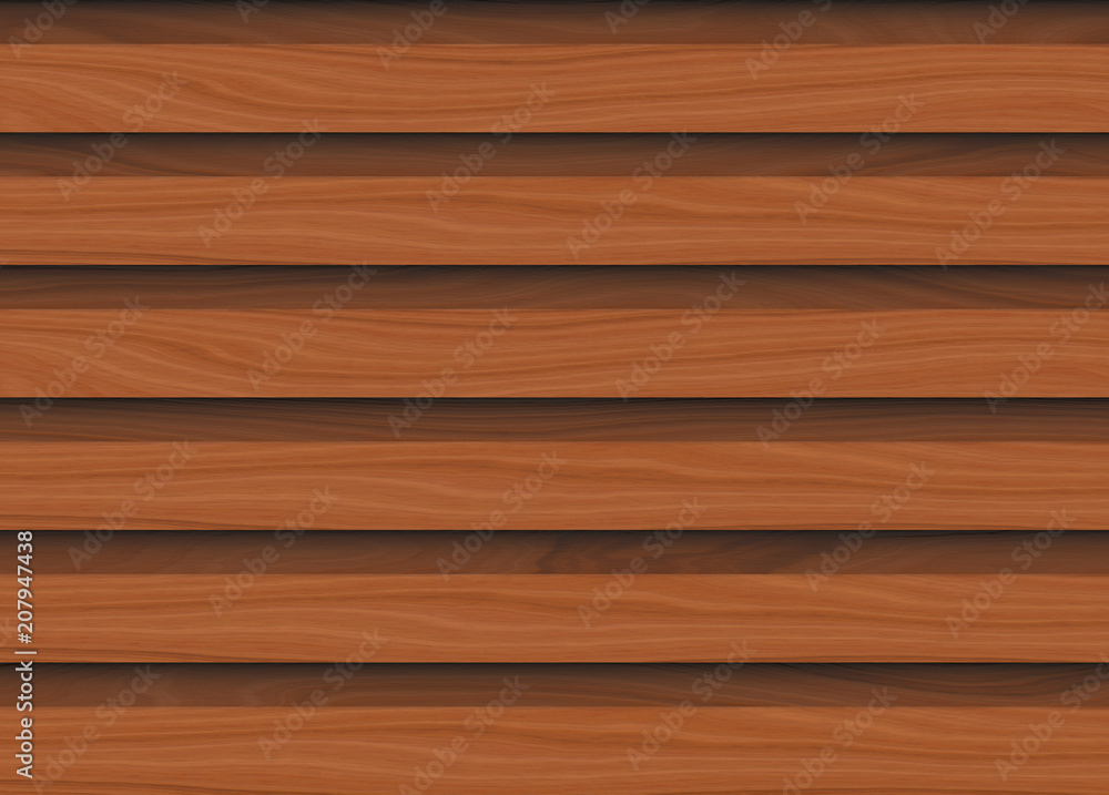 3d rendering. brown wood panels wall background. 3d rendering. brown wood panels wall background.