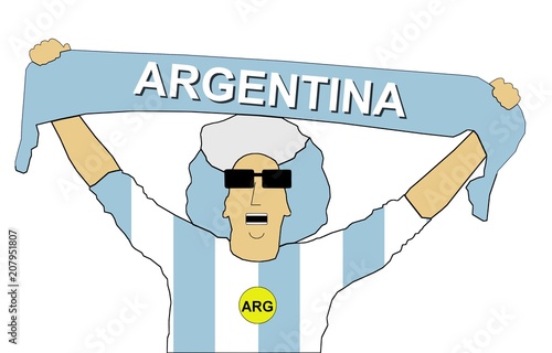 Foto Supporter Argentin