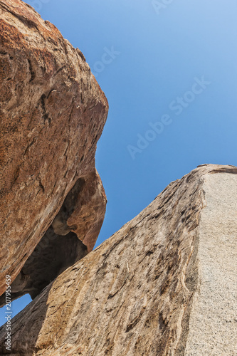 Millennial giant stones in the Iona natural park. Angola. Cunene. photo