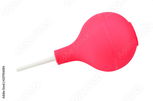 Obraz na plátně Rubber enema syringe