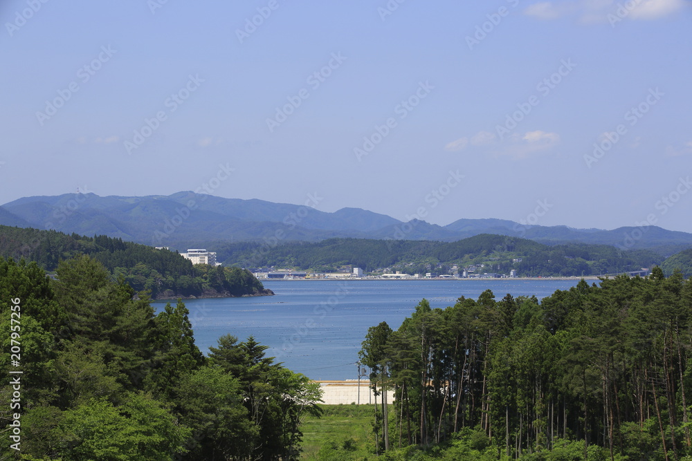 Obraz premium The sea in Minamisanriku