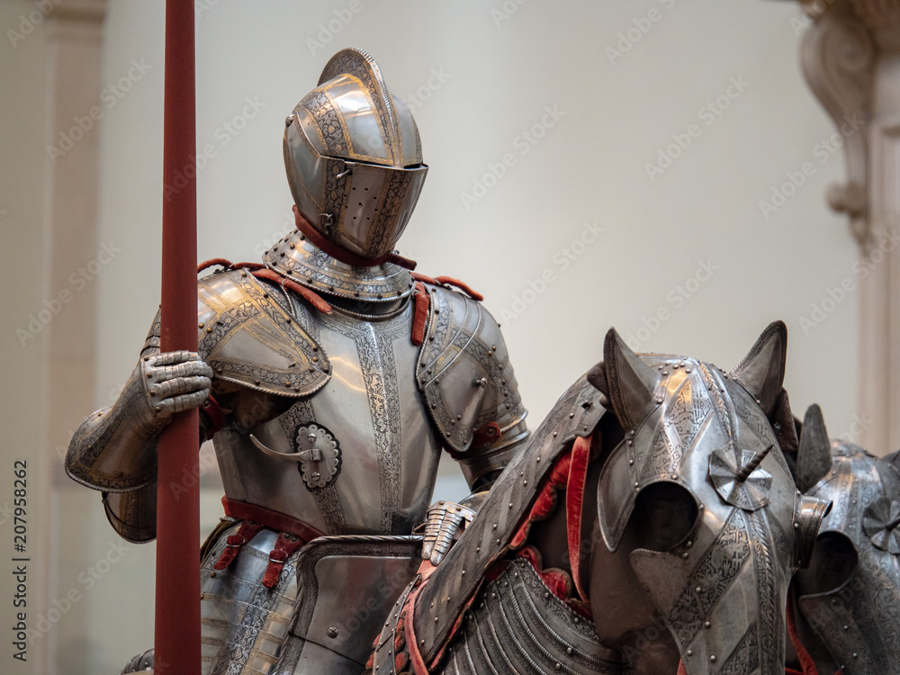 knights armor middle ages