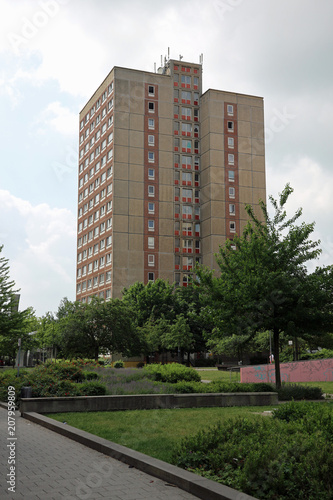 Plattenbausiedlung Leipzig Grünau