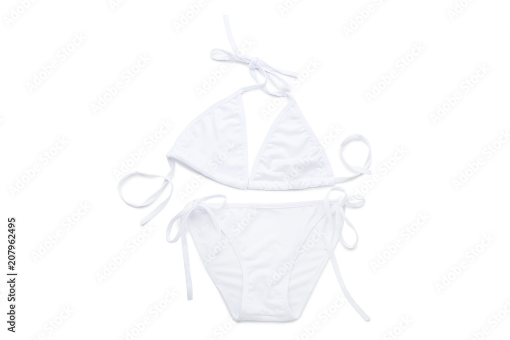 Swimsuit isolated on a white background Swimsuit isolated on a white background