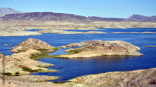 View of Lake Mead in Nevada
