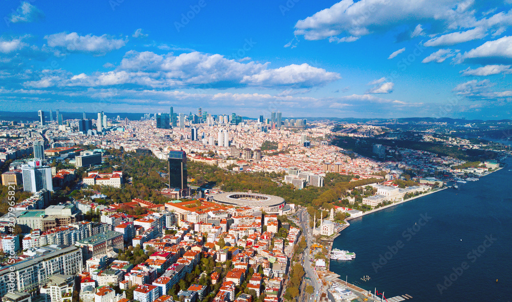 Aerial view of Istanbul