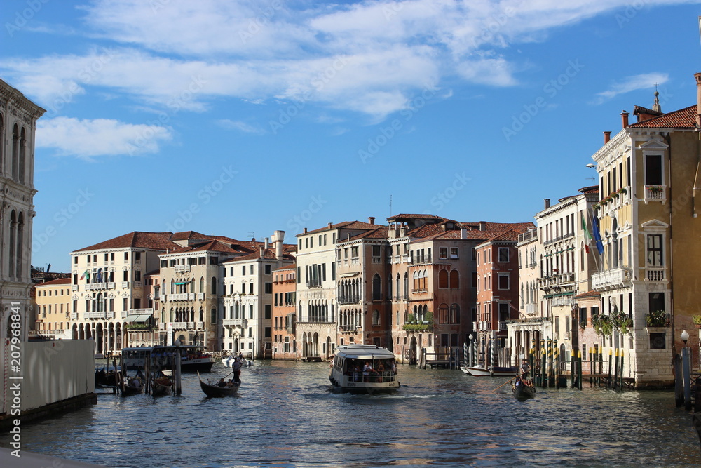 Fototapeta premium Kanal in Venedig