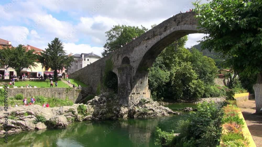 A typical Day in the River of Cangas De Ones A typical Day in the River of Cangas De Ones