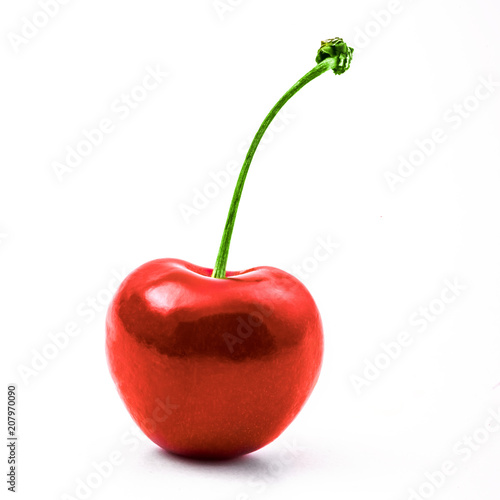 Cherrie isolated on a white background