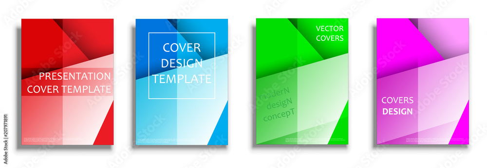 Vector covers collection, design templates