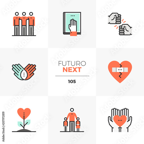 Friendship Culture Futuro Next Icons