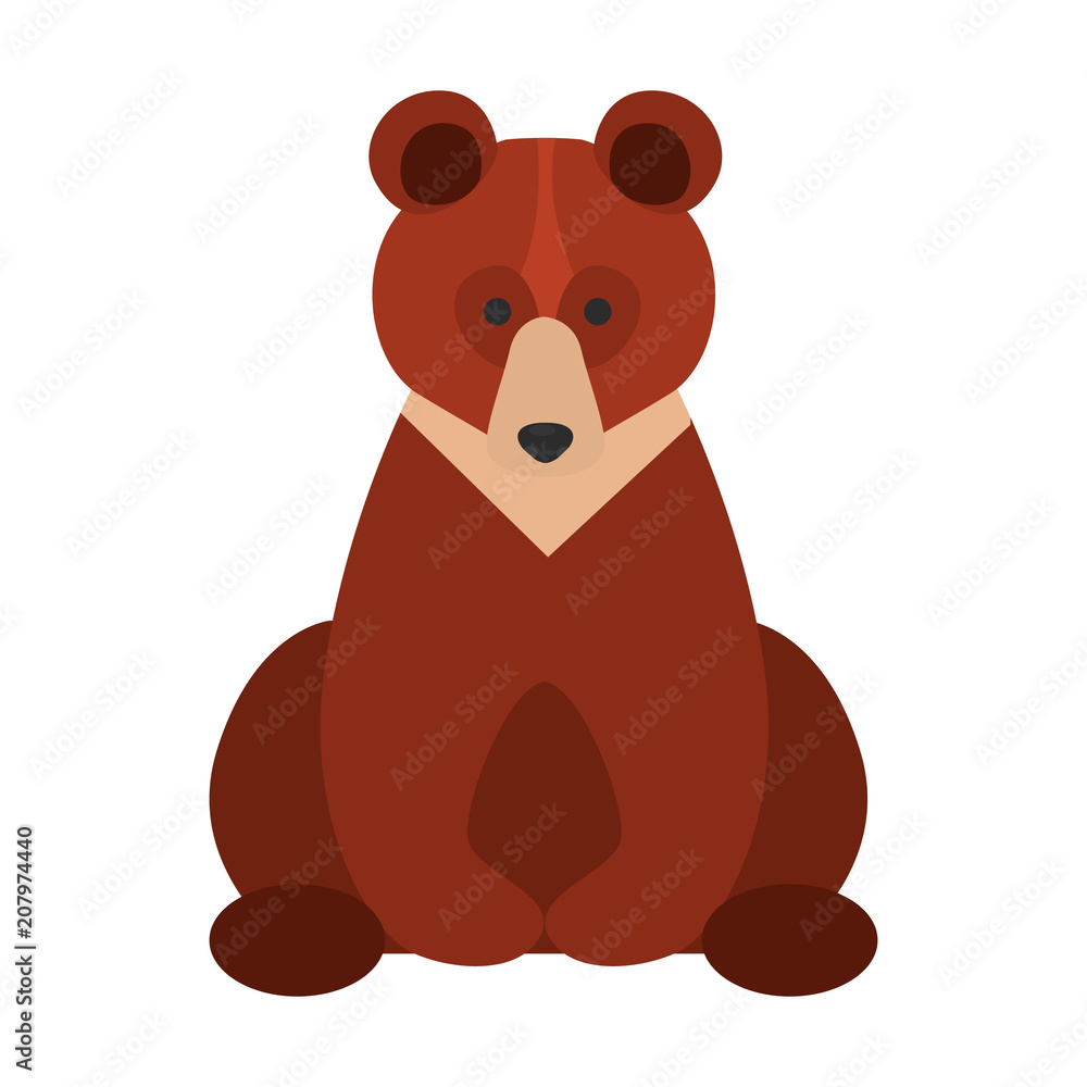 Animal flat color icon Animal flat color icon