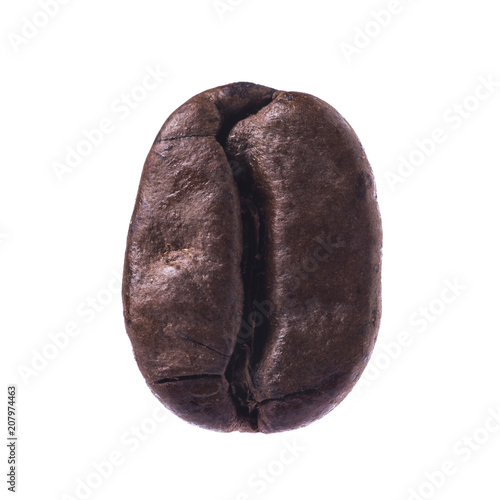 Close up single coffee bean © Jef Milano