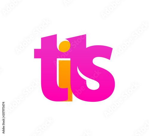 Vector logo of Tits - Pink Emblem for Store or Web Site with Adult Content