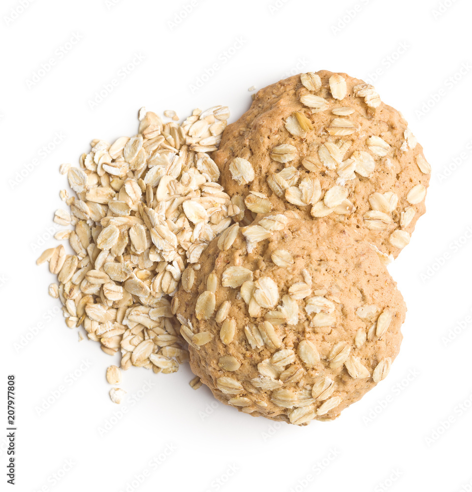 Healthy oatmeal cookies. Healthy oatmeal cookies.