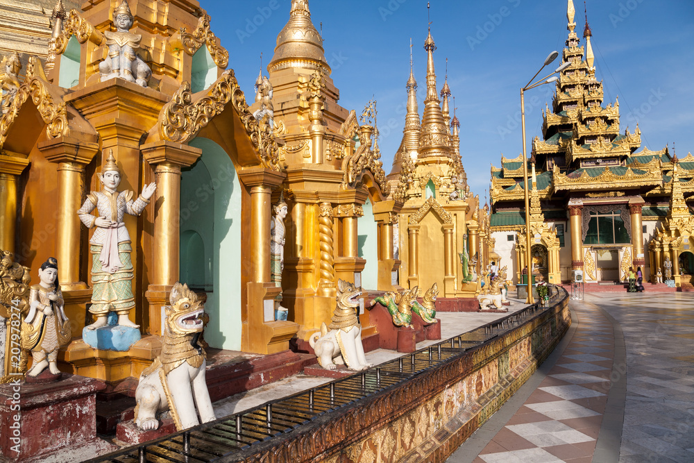 Shwedagon paya, Yangon, Myanmar