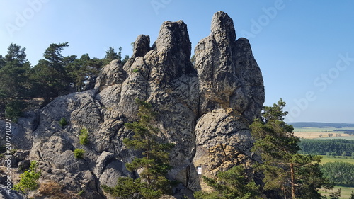 Teufelsmauer bei Timmenrode (Harz)