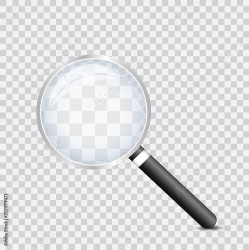 Magnifying Glass Illustration