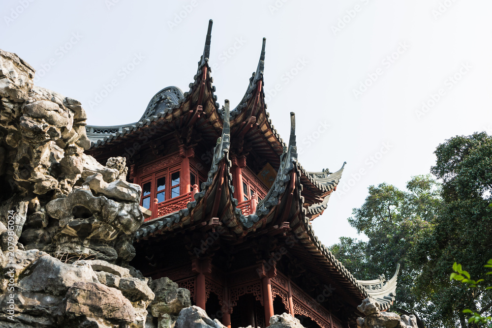 Ancient architecture in Yu Garden, Shanghai