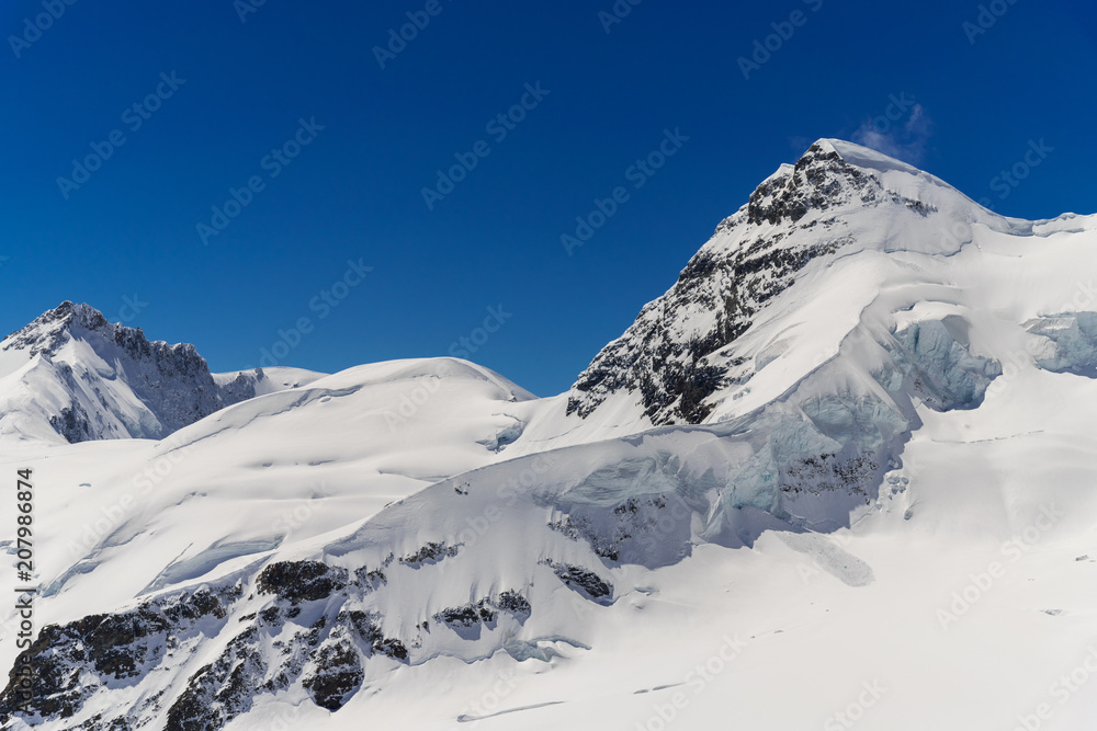 Glacier  at top of jungfraujoch