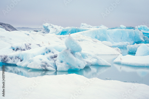 Icelandic glacier.