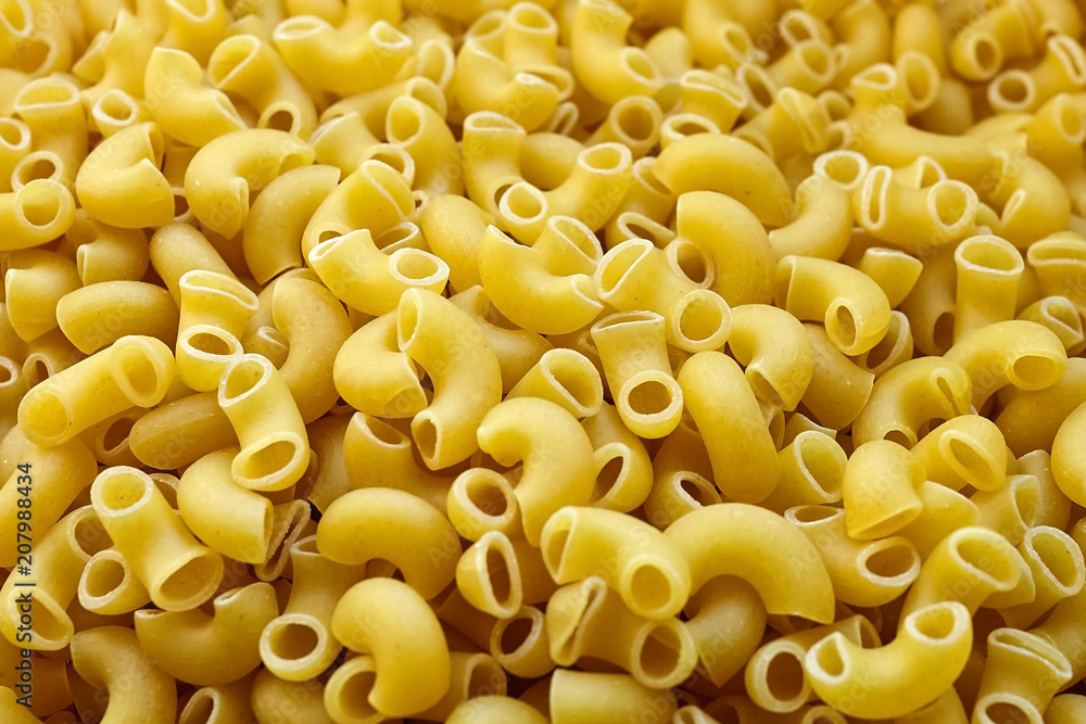 Uncooked italian pasta - Elbow Macaroni Uncooked italian pasta - Elbow Macaroni
