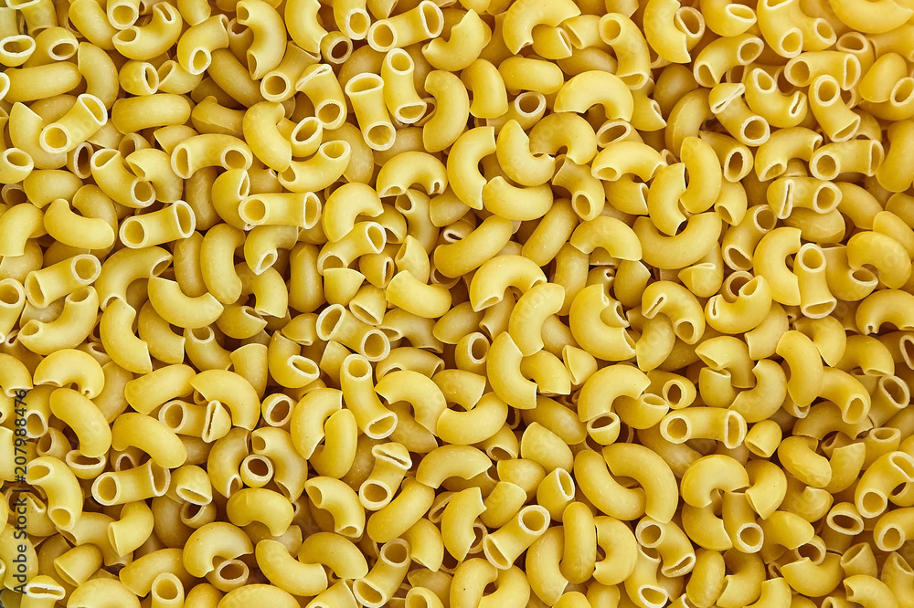 Uncooked italian pasta - Elbow Macaroni Uncooked italian pasta - Elbow Macaroni