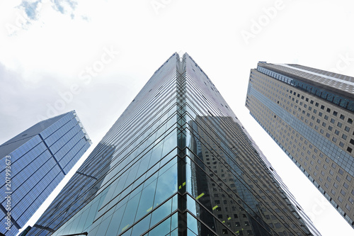 Shanghai world financial center skyscrapers in lujiazui group