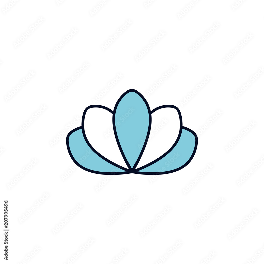 lotus outline icon. Element of colored spa icon for mobile concept and web apps. Thin line lotus outline icon can be used for web and mobile lotus outline icon. Element of colored spa icon for mobile concept and web apps. Thin line lotus outline icon can be used for web and mobile