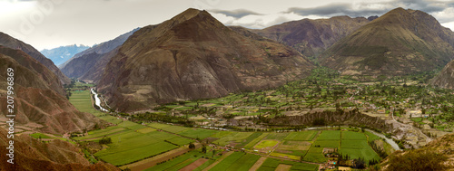 Schilderij op canvas Sacred Valley of the Incas - Peru