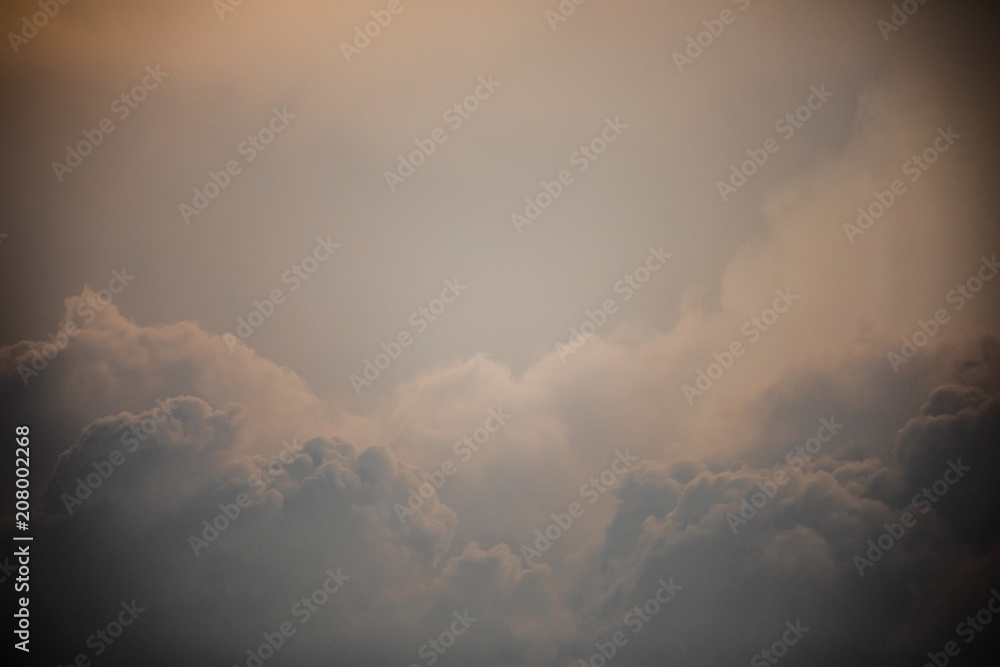 Close-up of cumulus clouds that looks like outer space Close-up of cumulus clouds that looks like outer space