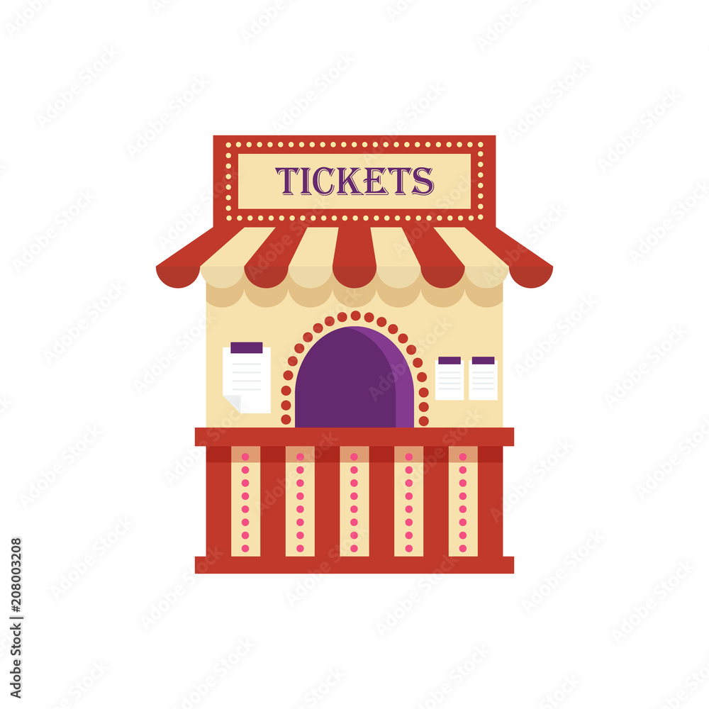 Definition & Meaning of Ticket booth