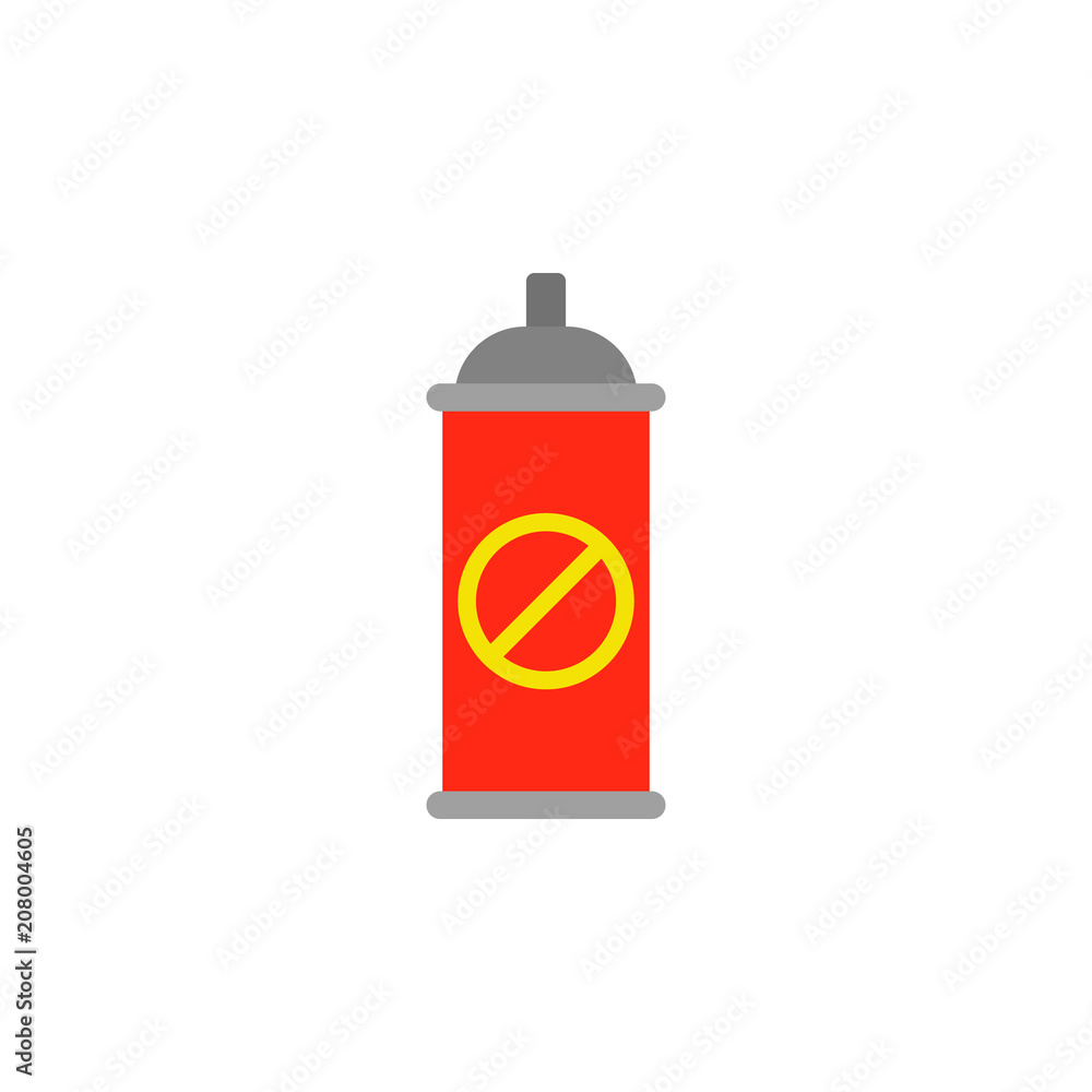 mosquito spray colored illustration. Element of camping icon for mobile concept and web apps. Flat design mosquito spray colored illustration can be used for web and mobile mosquito spray colored illustration. Element of camping icon for mobile concept and web apps. Flat design mosquito spray colored illustration can be used for web and mobile