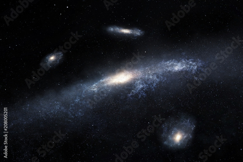 Distant spiral galaxies