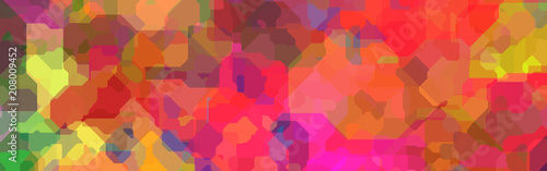 Abstract modern style art, panorama size, extreme hi-resolution