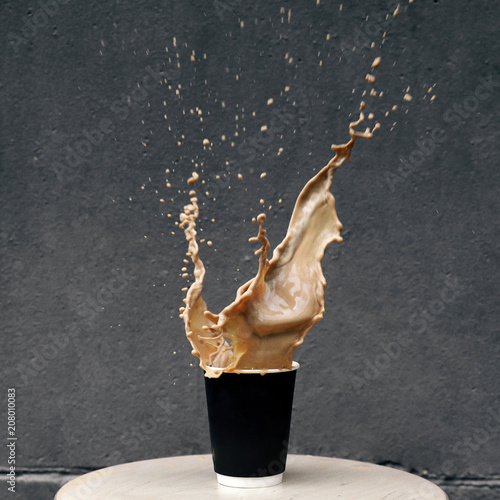 Coffee splash, part II photo