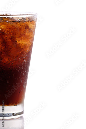 Wallpaper Mural Close up glass of cold cola Torontodigital.ca